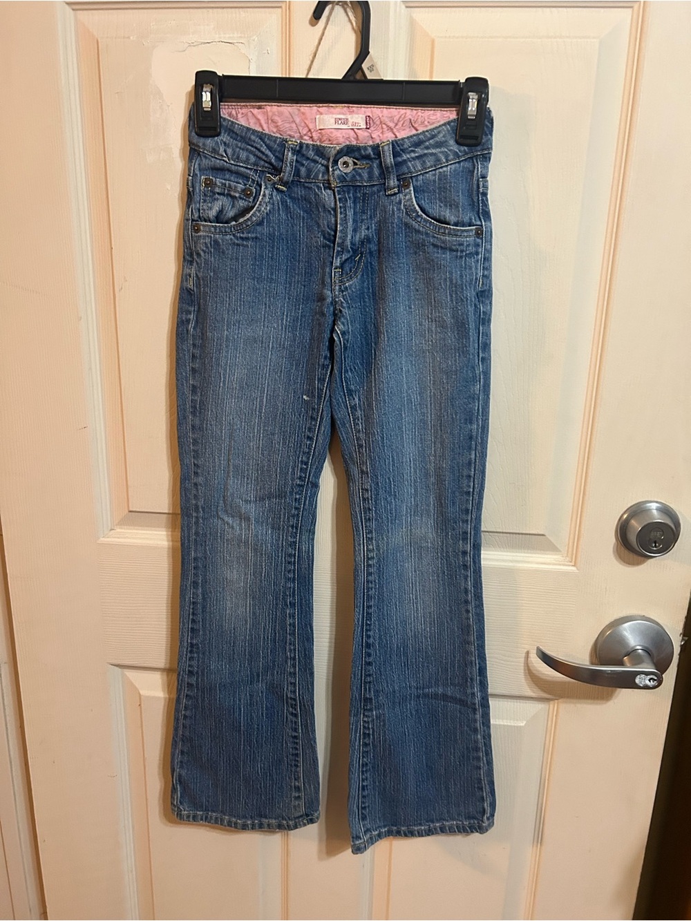Levi's Women's Blue Denim Flare Jeans